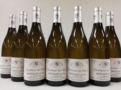 null 7 bottles of Montagny 1er Cru. White wine. The Cornevent Monopole 2017 of Château...