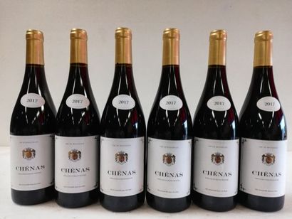 null 6 bottles of Chénas. The Golden Coat of Arms 2017. Cru du Beaujolais