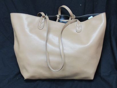 null SCHERER Cabac bag in imitation leather. 32 x 46 cm (perfumer's gift, pencil...