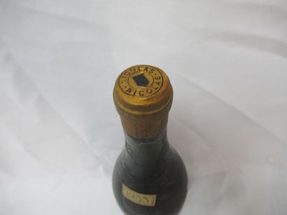 null Bouteille de vin d'Anjou, château de Fesle, 1953 (LB)