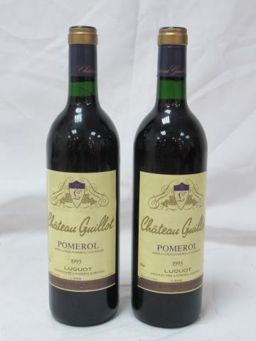 null 2 bouteilles de Pomerol, Château Guillot, 1993
