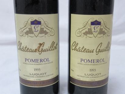 null 2 bottles of Pomerol, Château Guillot, 1993
