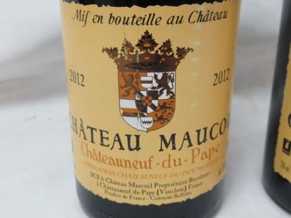 null 2 bouteilles de Châteauneuf du Pape, Château Moncoil 2012