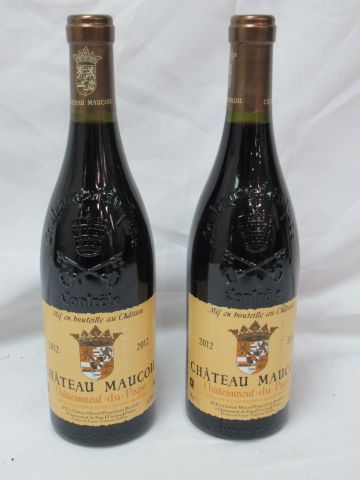 null 2 bouteilles de Châteauneuf du Pape, Château Moncoil 2012
