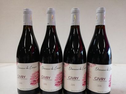 null 4 bottles of Givry 2016. Burgundy. Domaine du Cerisier. Harvest