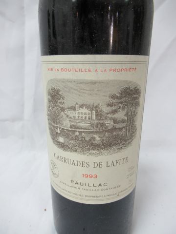 null Bottle of Pauillac, "Carruades de Lafite", 1993