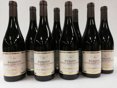 null 8 bouteilles de Bourgogne. Hautes Côtes de Nuits. 2016. Paul Henri Lacroix