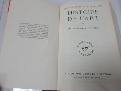 null Encyclopédie de LA PLEIADE, "Histoire de l'Art", tome 4, 1969