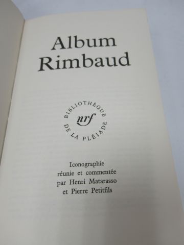 null LA PLEIADE, Album "Rimbaud", 1967