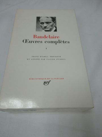 null LA PLEIADE, Baudelaire "Œuvres complètes", tome 1, 2006