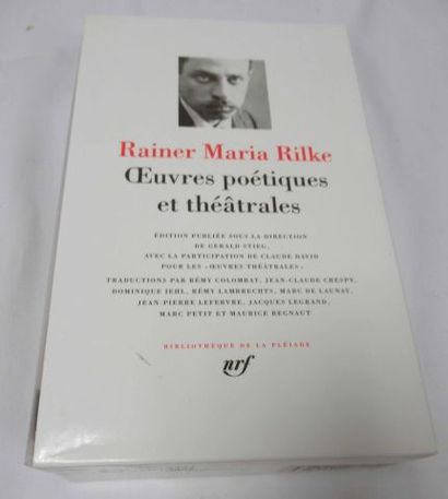 null LA PLEIADE, Rilke, "Œuvres poétiques et théâtrales", 1997