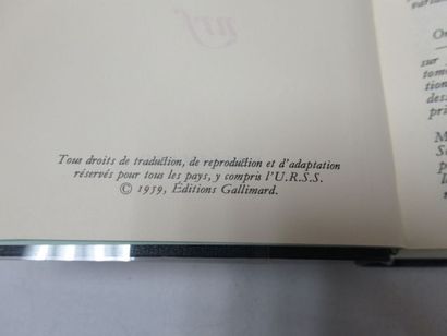 null LA PLEIADE, Casanova "Mémoires", tome 2, 1970