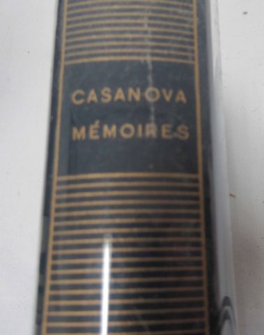 null LA PLEIADE, Casanova, "Mémoires", tome 3, 1978
