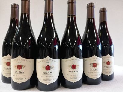 null 6 bouteilles de Volnay. Bourgogne. 2018. Marcel de Normont