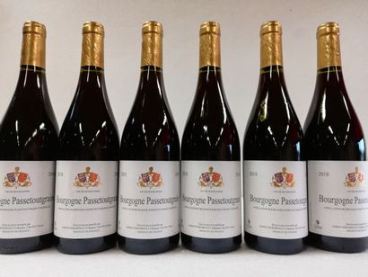 null 6 bouteilles de Bourgogne Passetoutgrain. 2018. Adrien Pierarnault.
