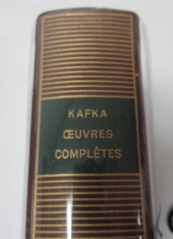 null LA PLEIADE, KAFKA "Œuvres complètes", tome 1, 1976