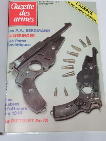 null "La Gazette des Armes" novembre 1984. reliée