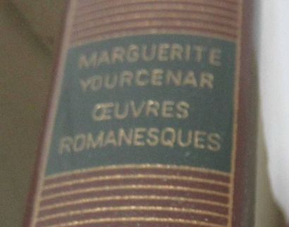 null LA PLEIADE, Marguerite YOURCENAR "Œuvres romanesques", 1982