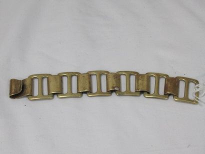 null UTRABO Bracelet semi-rigide en laiton. 16 cm (ouvert)