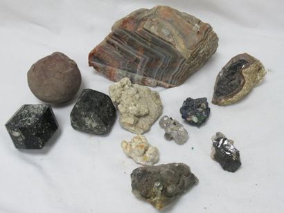 null 
Lot de minéraux, dont agate. 5-20 cm 



Nous proposons toute une gamme de...