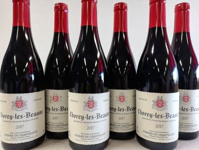 null 6 bouteilles de Chorey les Beaunes. 2017. Grand vin de la Bourgogne. Noémie...