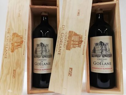 null 2 Magnums (150cl). 2016. Château de Goëlane. Bordeaux Propriétaire récoltant....