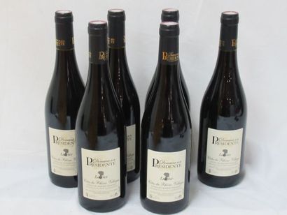 null 6 bouteilles de Côtes du Rhône Villages, domaine de la Présidente, 2018

Si...