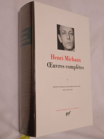 null LA PLEIADE, Henri Michaux "Œuvres complètes", tome 1, 1998

Si vous ne pouvez...