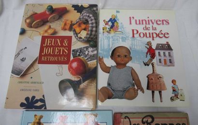 null Lot de 4 livres sur les jouets : Les jouets anciens du Québec, le Livre des...