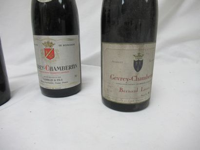 null 3 bouteilles de Gevrey Chambertin : 2 Lamblin 2003 et 1 Bernard Louis 1999

Si...