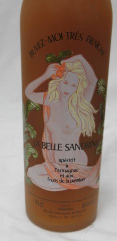 null 3 bouteilles "La Belle Sandrine" (apértif à base d'armagnac et de fruits de...