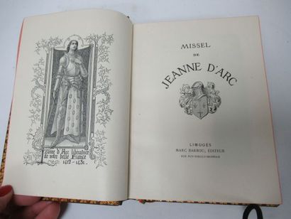 null Missel de Jeanne d'Arc. Limoges, Barbou, 1908

Si vous ne pouvez pas vous déplacer,...