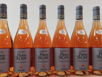 null 6 bottles of Domaine des Pierres Secrètes 2015 Rosé des Caves de Tain l'Her...