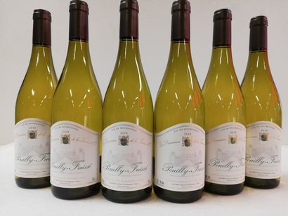 null 6 bottles of White Burgundy. 2018. Pouilly Fuissé. Domaines de la Tassée d'...
