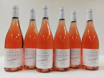 null 6 bottles of Sancerre Rosé. 2018. Domaine de la Grande Maison. Owner Chaume...