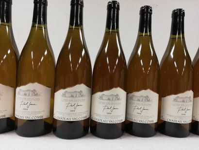 null 11 bouteilles de Château de Valcombe. 2004. Cotes du Ventoux. Blanc. Domaine...