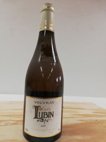 null Petite bouteille (500 ml) de Vouvray . 2009. La cuvée des Lubin. Le Domaine...