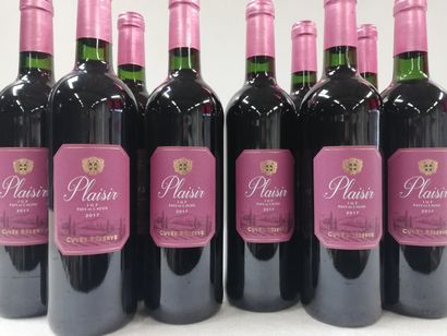 null 9 bouteilles de Rouge IGP La Cuvée réserve. Vin de l'Aude. Michel Sevin. 20...