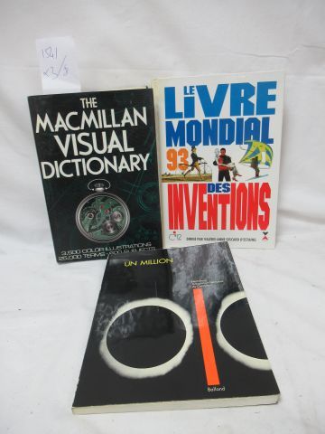 null Lot de 3 livres : Le Livre Mondial des inventions, Un Million, "The MacMillan...