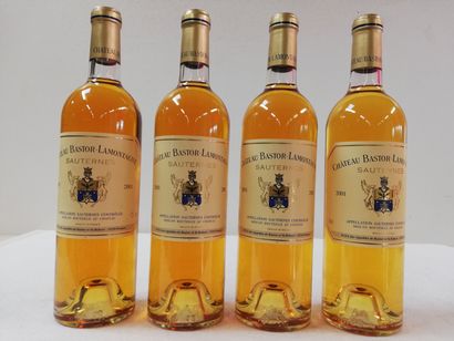 null 4 bottles of Grand Sauternes. 2001. Château Bastor Lamontagne. SCEA des Vignobles...