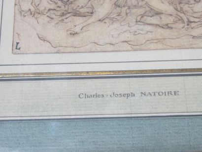 null Charles-Joseph NATOIRE (Nîmes 1700 – Castelgandolfo 1777) 

"Groupe" 

Dessin...