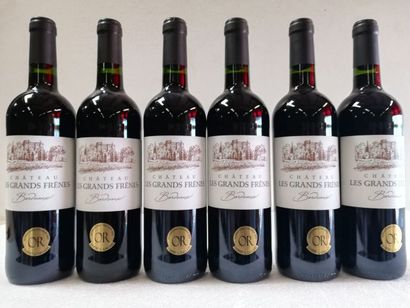 null 6 bouteilles de Château Les Grands Fresnes. 2018. Bordeaux Médaillé d'Or. A...