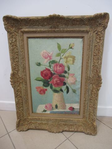 
Achille LAUGÉ (1861-1944)
Roses in a Vase,...