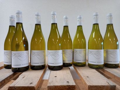 null 8 bouteilles de Bourgogne Blanc 2017 Chardonnay Louis de Signac