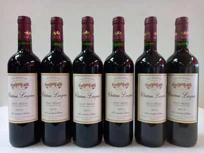 6 bouteilles de Château Lieu Jean Haut Médoc...