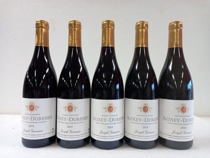 null 5 bouteilles de Bourgogne Auxey Duresse 2018 Joseph Germain