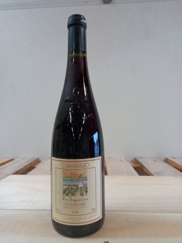 null Bottle of Chinon (Couly Dutheil) 1998 Les Serpentières Red
