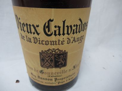 null Magnum Vieux Calvados de la Vicomté d'Auge Château de Gonneville 1937 (capsule...
