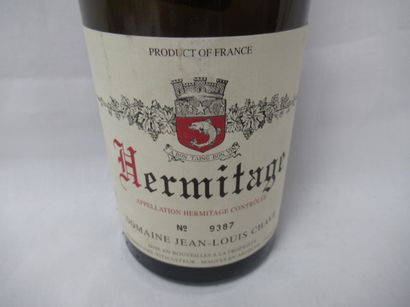 null 
Bouteille de Hermitage, blanc, domaine Jean-Louis Chave, 2007. Bouteille n...
