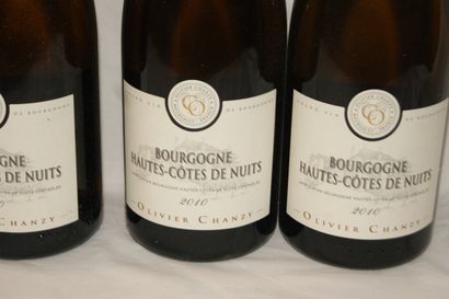 null 5 magnums de Bourgogne Hautes Côtes de Nuits, Blanc, 2010, Olivier Chanzy